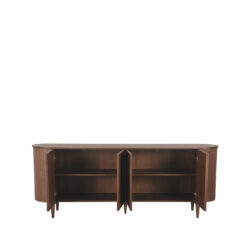 LABEL51 Dressoir Oliva - Walnoot - Eiken - Dressoir 220 cm
