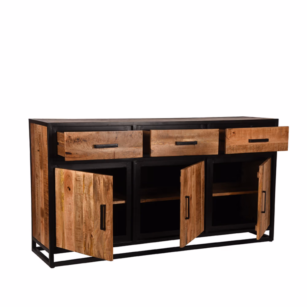 LABEL51 Dressoir Tampa - Rough - Mangohout - Dressoir