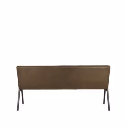 LABEL51 Eetkamerbank Matz - Army green - Microfiber - 175 cm