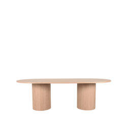 LABEL51 Eetkamertafel Oliva - Naturel - Eiken - 240x120 cm