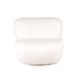 LABEL51 Fauteuil Bunny - Crème - Microfiber - One Size