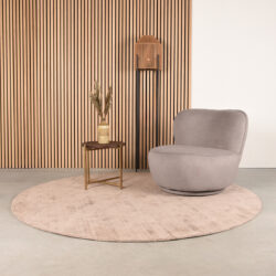 LABEL51 Fauteuil Bunny - Taupe - Microfiber - One Size