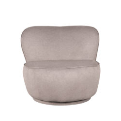 LABEL51 Fauteuil Bunny - Taupe - Microfiber - One Size