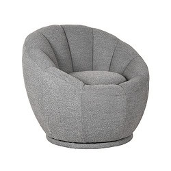 Comfortabele moderne lounge fauteuil in grijskleur, ontworpen door Mokana Meubelen voor stijlvol en relaxed wonen.