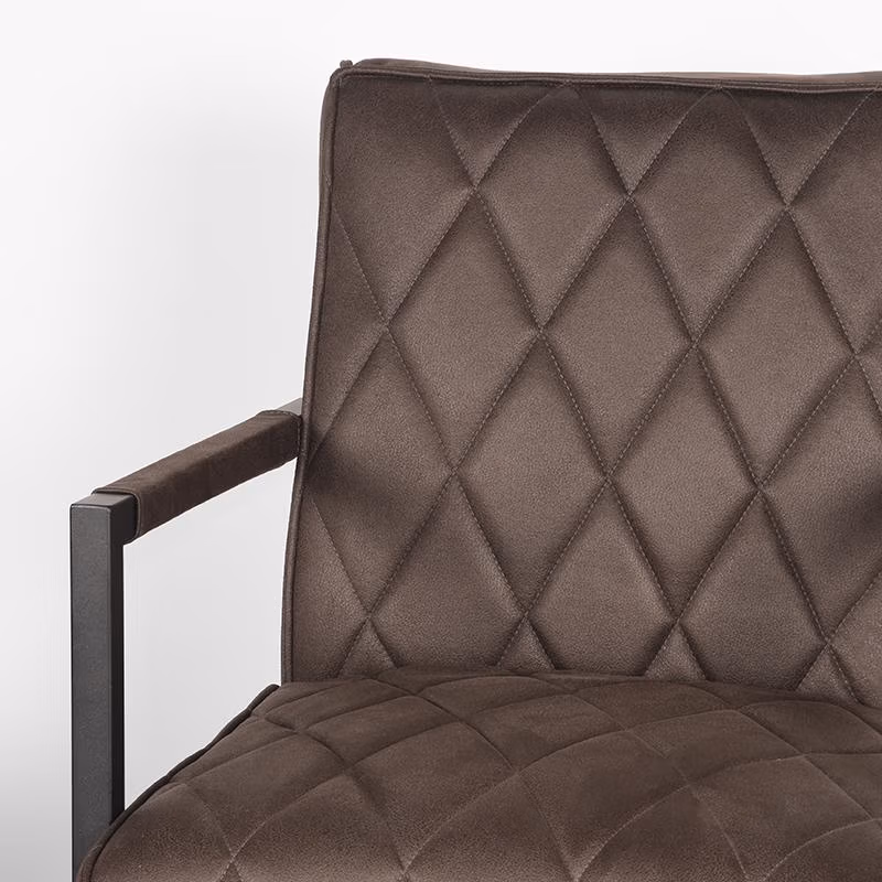 D-MAXX Fauteuil Denmark - Antraciet - Microfiber