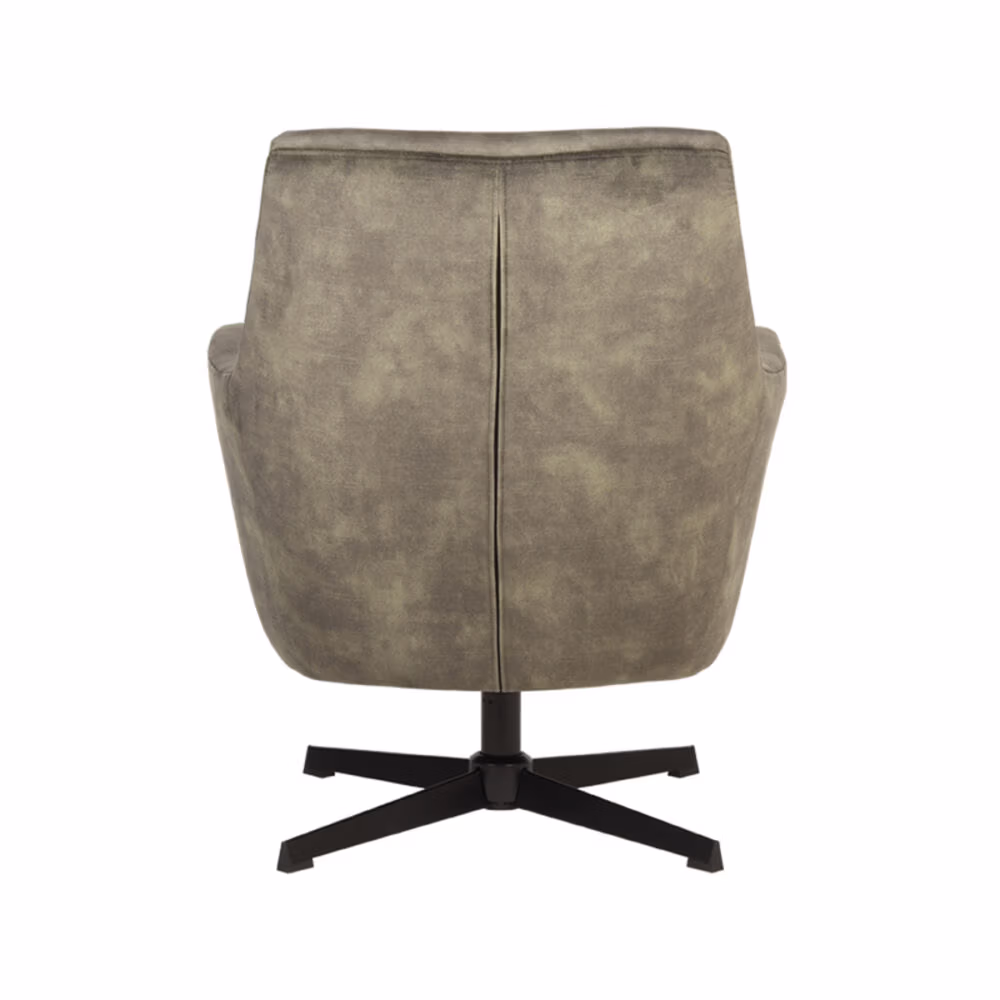 LABEL51 Fauteuil Toby - Hunter - Velours - One Size