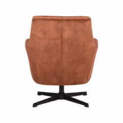 LABEL51 Fauteuil Toby - Rust - Velours - One Size