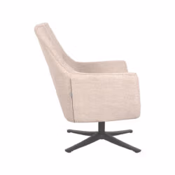 LABEL51 Fauteuil Tod - Beige - Boucle - One Size