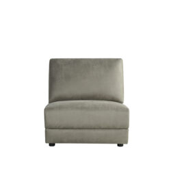 LABEL51 Bank Tivoli - Taupe - Micro Suede - 1,5-Zits Zonder Arm