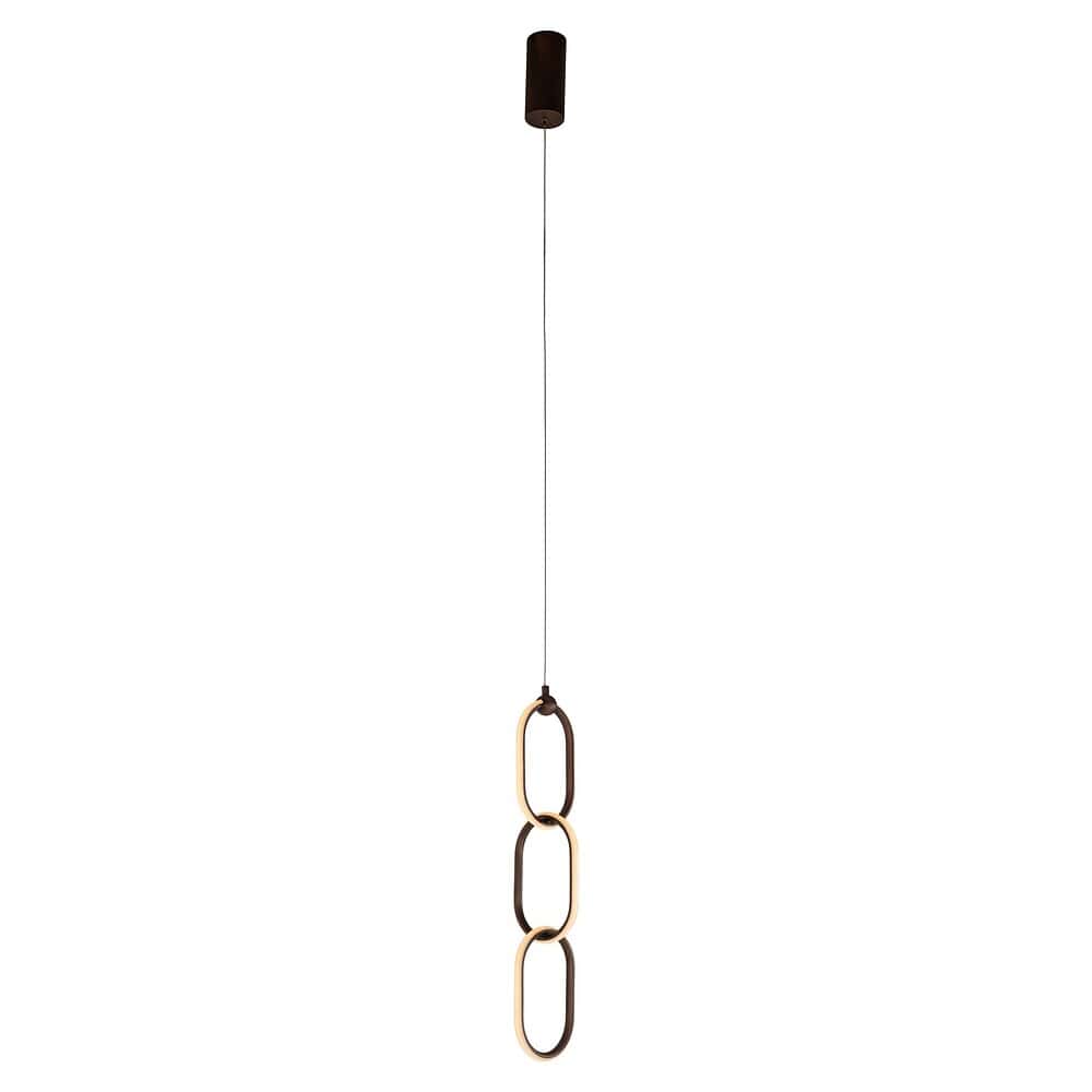 Elegante hanglamp met ketting, perfect voor moderne woonkamers en eetkamers, gemaakt door Mokana Meubelen, combinatie van design en functionaliteit voor sfeervol interieur.