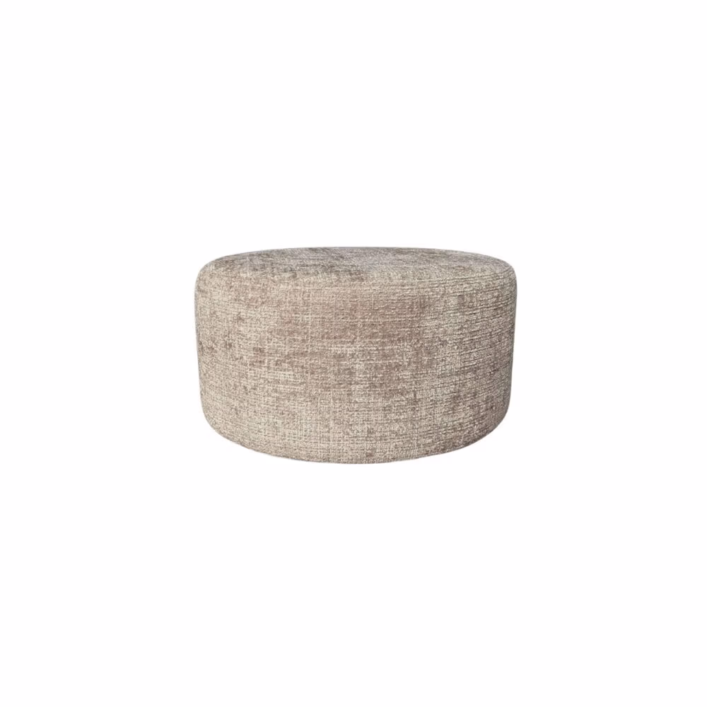 My Sofa Hocker | Rond | 60 cm | Cremona 14 | Taupe