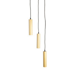 LABEL51 Hanglamp Ferroli - Antiek goud - Metaal - 3-lichts