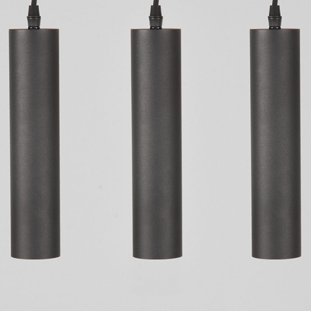 LABEL51 Hanglamp Ferroli - Zwart - Metaal - 5-lichts