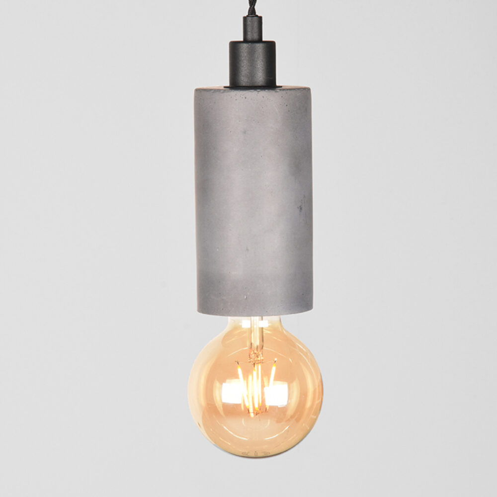 LABEL51 Hanglamp Fresco - Concrete - Beton - 1-Lichts