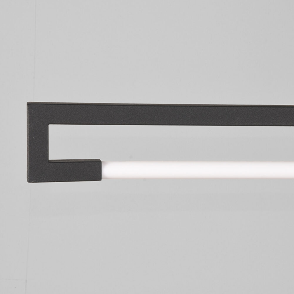 LABEL51 Hanglamp Futuro - Zwart - Metaal - Hanglamp