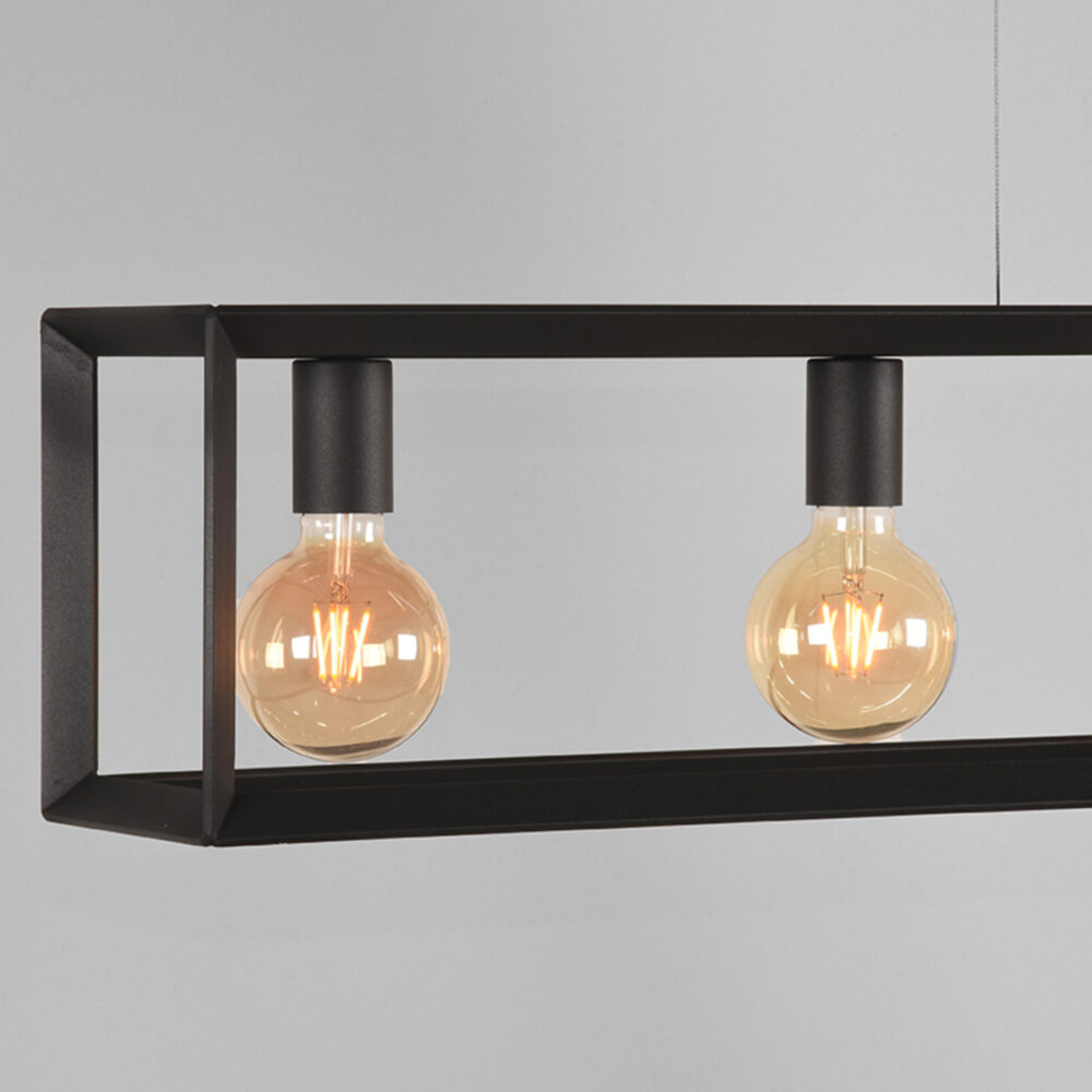 LABEL51 Hanglamp Tetto - Zwart - Metaal - Hanglamp