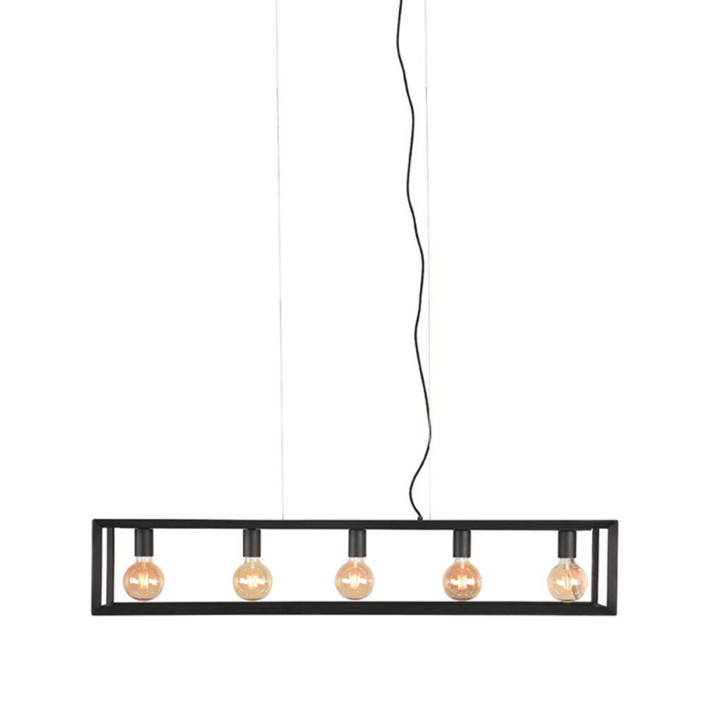 LABEL51 Hanglamp Tetto - Zwart - Metaal - Hanglamp