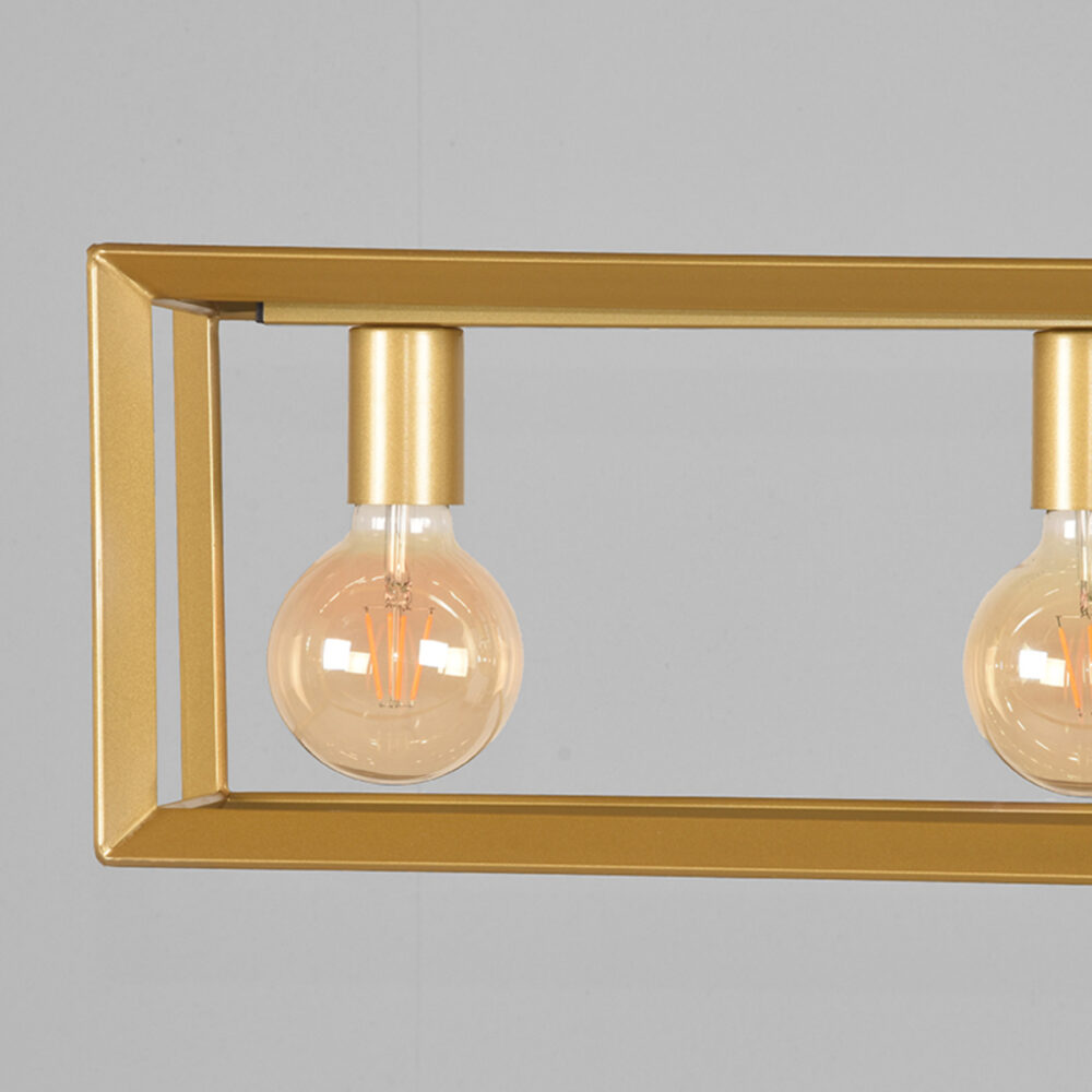 LABEL51 Hanglamp Tetto - Antiek goud - Metaal - Hanglamp