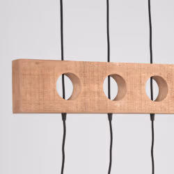 LABEL51 Hanglamp Timber - Zwart - Metaal