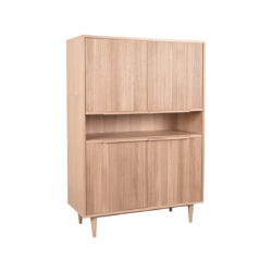 LABEL51 Bergkast Jule - Naturel - Eiken - Hoge Kast