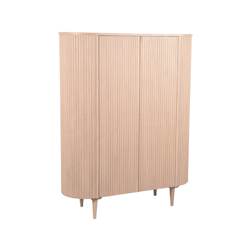 LABEL51 Bergkast Oliva - Naturel - Eiken - Hoge Kast