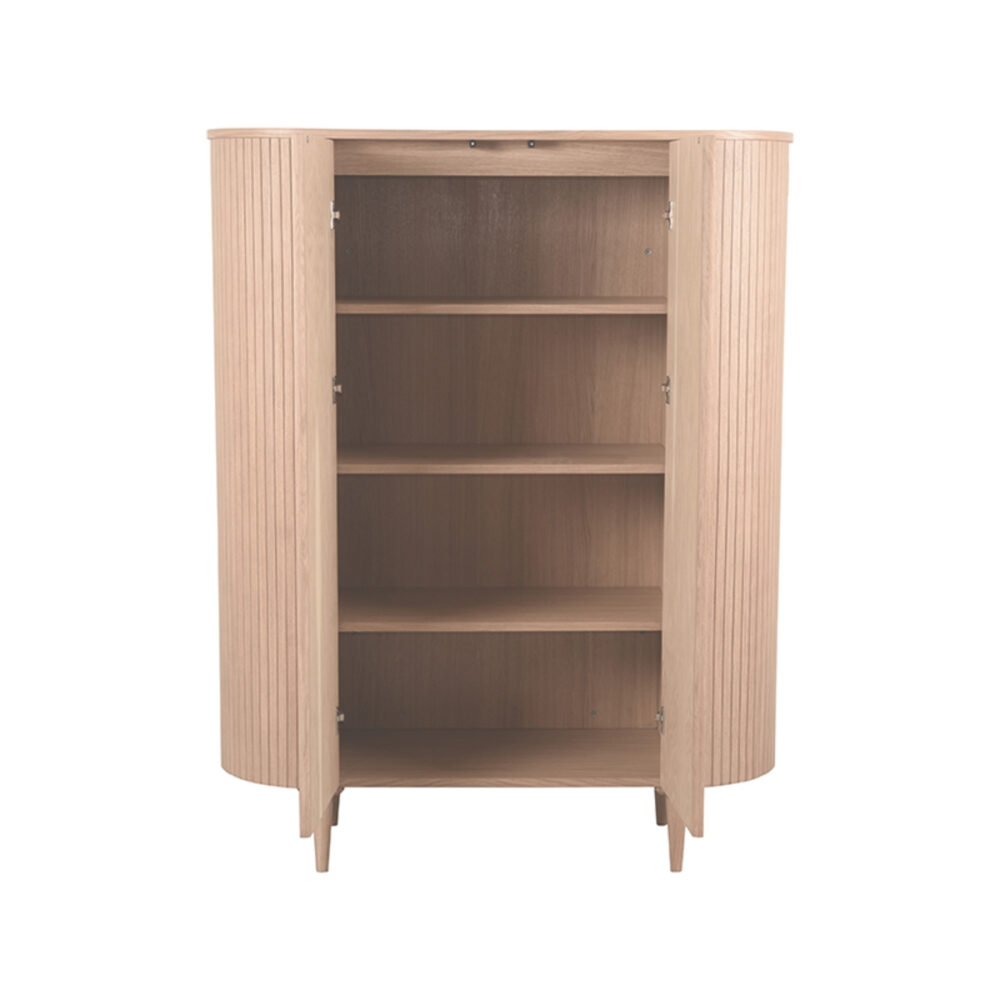 LABEL51 Bergkast Oliva - Naturel - Eiken - Hoge Kast