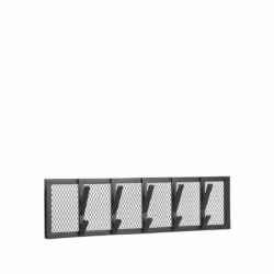 LABEL51 Kapstok Gruff - Zwart - Metaal - L