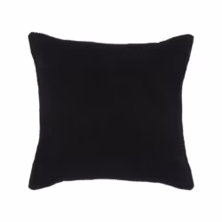 LABEL51 Sierkussen Rib - Zwart - Katoen - One Size