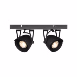 LABEL51 Spot Cap led - Zwart - Metaal - 2-Lichts