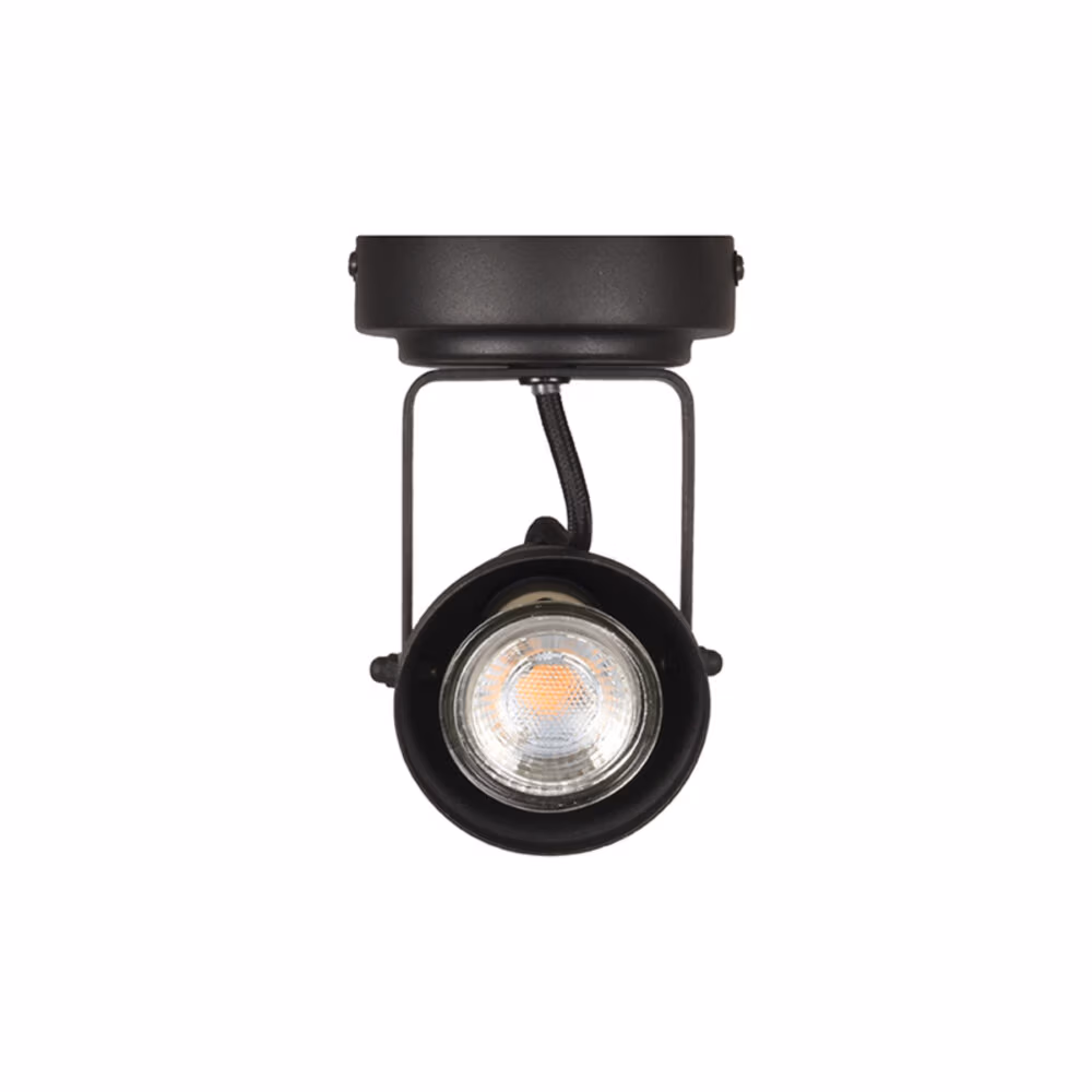 LABEL51 Spot Max led - Zwart - Metaal - 1-Lichts