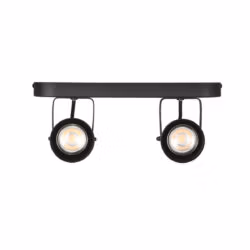 LABEL51 Spot Max led - Zwart - Metaal - 2-Lichts