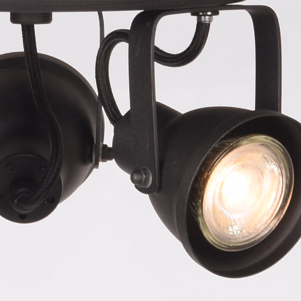 LABEL51 Spot Max led - Zwart - Metaal - 3-Lichts