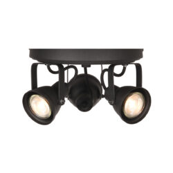 LABEL51 Spot Max led - Zwart - Metaal - 3-Lichts