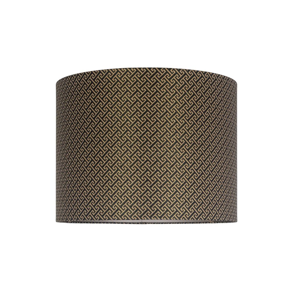Lampenkap Geo black 40Ø
