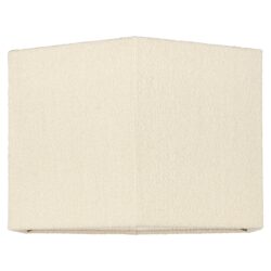 Lampenkap Soho white hexagonal medium