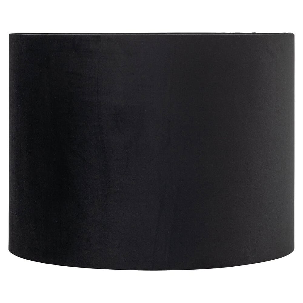 Ronde zwarte lampenkap voor modern meubeldesign, perfect voor stijlvolle woonkamer of slaapkamer. Gemaakt van hoogwaardige materialen door Mokana Meubelen, gericht op luxe en functionaliteit.