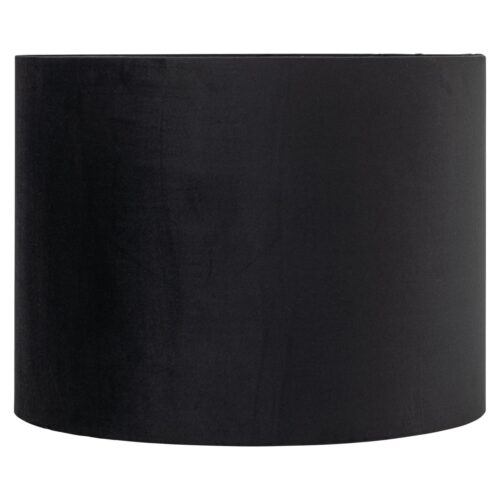 Ronde zwarte lampenkap voor modern meubeldesign, perfect voor stijlvolle woonkamer of slaapkamer. Gemaakt van hoogwaardige materialen door Mokana Meubelen, gericht op luxe en functionaliteit.