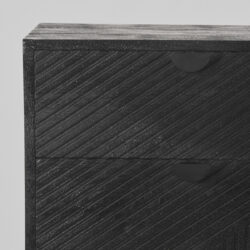 LABEL51 Ladekast Cotia - Zwart - Mangohout - Ladekast