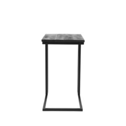 LABEL51 Bijzettafel Move - Zwart - Mangohout - One Size