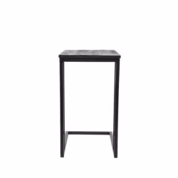 LABEL51 Bijzettafel Move - Zwart - Mangohout - One Size