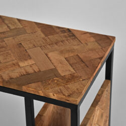 LABEL51 Bijzettafel Shift - Rough - Mangohout - One Size