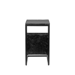 LABEL51 Bijzettafel Shift - Zwart - Mangohout - One Size