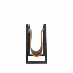 LABEL51 Magazinehouder - Cognac - Leder - One Size