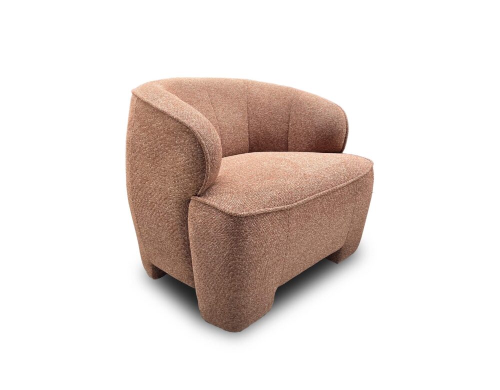 Moderne fauteuil Norma Jean van het Anker in prachtige stoffen en kleuren