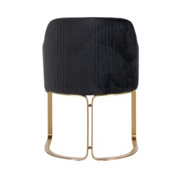 Eetkamerstoel Hadley quartz anthracite fire retardant