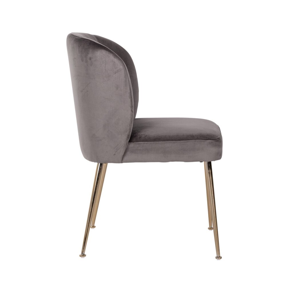 Eetkamerstoel Cannon stone velvet
