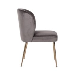 Eetkamerstoel Cannon stone velvet