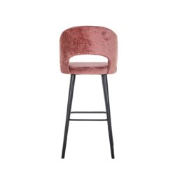 Barstoel Savoy rose chenille