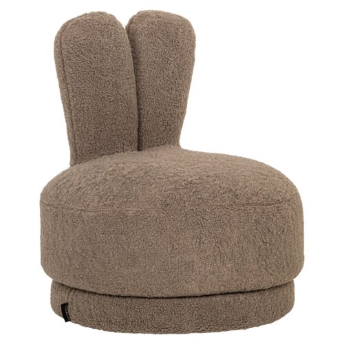Lounge stoel Bunny taupe kids