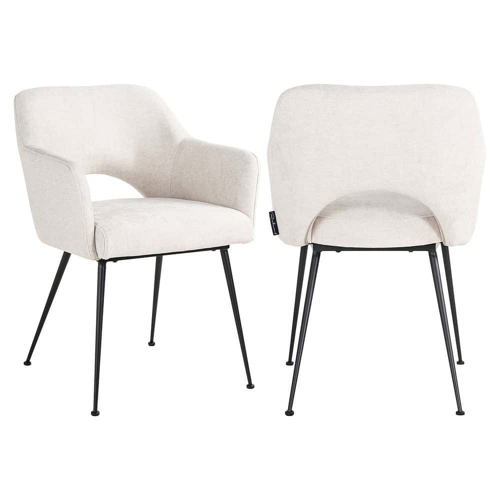 Stoel Jenthe nature giulia fire retardant (FR-Giulia 01 nature)